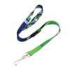 Custom Sublimation Lanyards Green